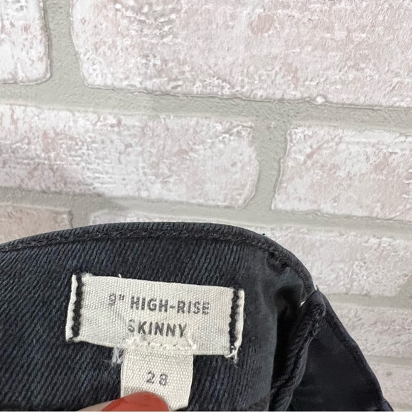 Madewell 9” Skinny Tencel Edition Jeans in Lunar Wash Size 28 - Picture 7 of 8